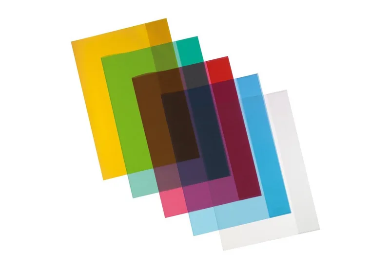 Schulheft 10 Herlitz Heftumschläge / Hefthüllen DIN A4 / 5 verschiedene Farben by Herlitz – product photo