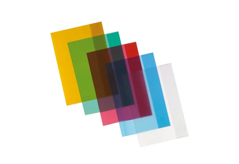 Schulheft 5 Herlitz Heftumschläge / Hefthüllen DIN A5 / 5 verschiedene Farben by Herlitz – product photo