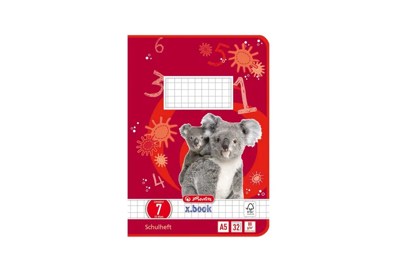 Schulheft Herlitz Heft A5 32 Blatt Lineatur 07 FSC Mix de Herlitz – photo produit