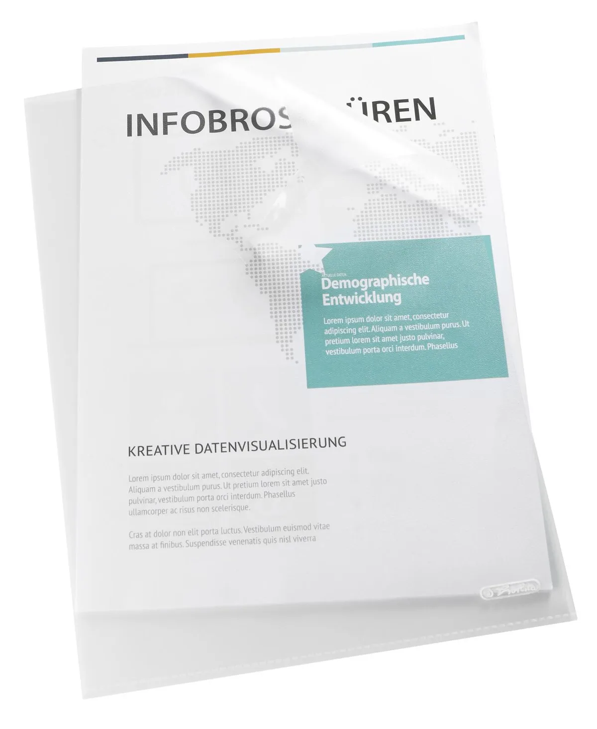Sichthüllen DIN A4 transparent van Herlitz – productfoto