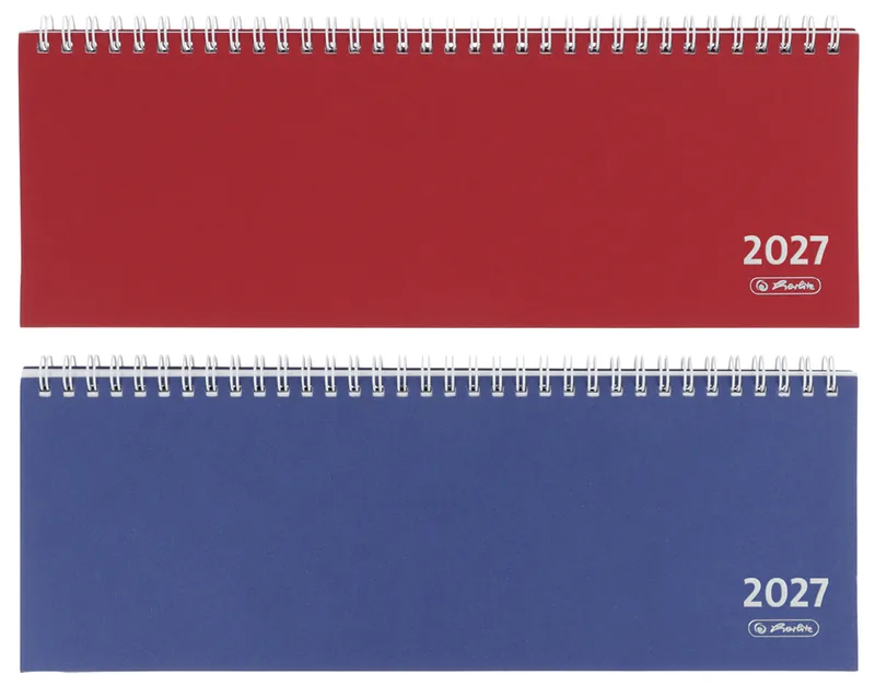 Tischkalender Colour 2027, farbig sortiert från Herlitz – produktbild