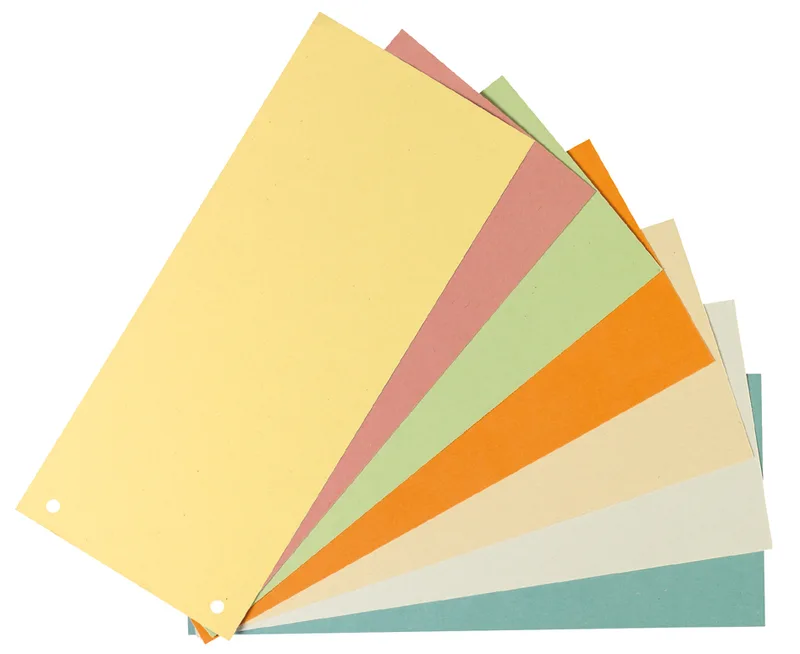 Trennstreifen, für DIN A4, Manila-Karton, blau by Herlitz – product photo
