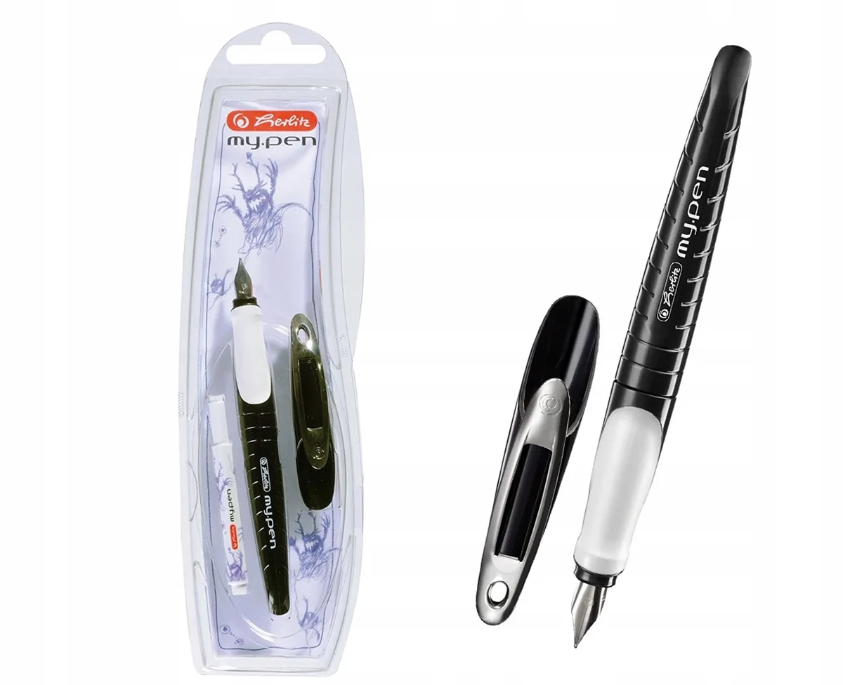 Vulpen My.Pen Zwart voor Rechtshandigen - M-punt van Herlitz – productfoto