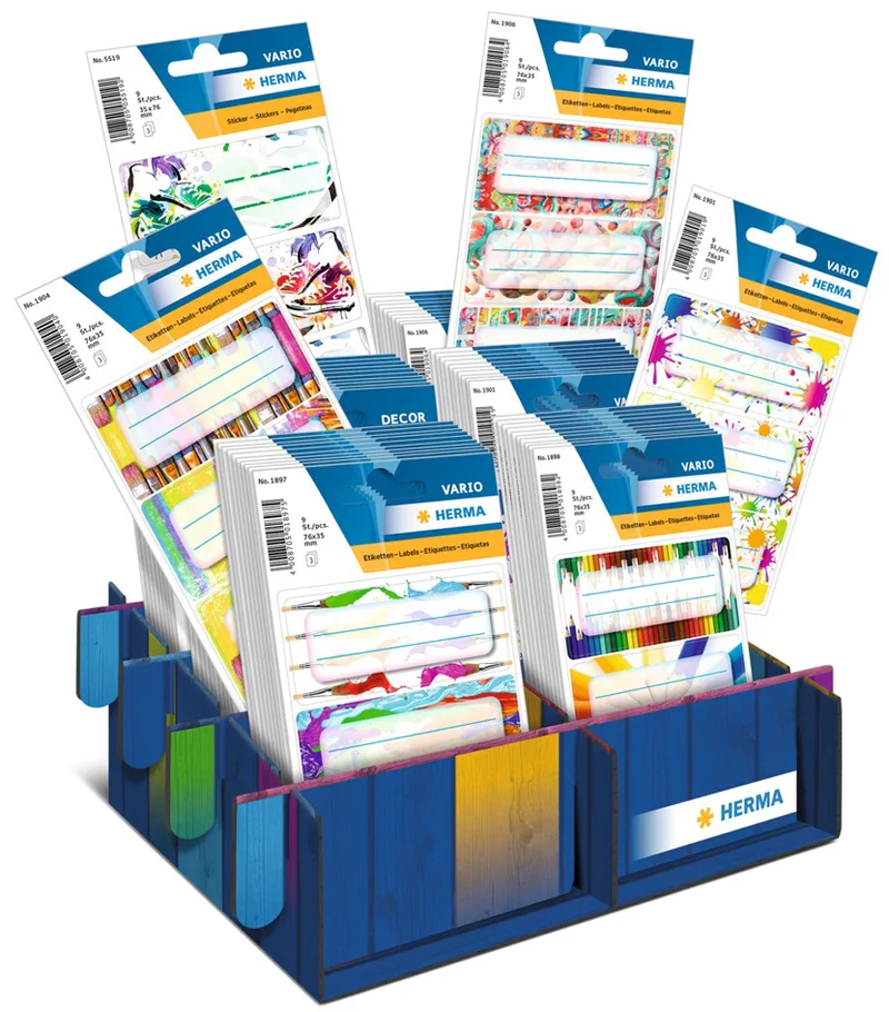 Buch-Etiketten VARIO Schule, Thekendisplay by Herma – product photo