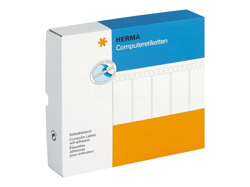 Computeretiketten weiß 81,28x35,7 mm Papier 16000 St. by Herma – product photo