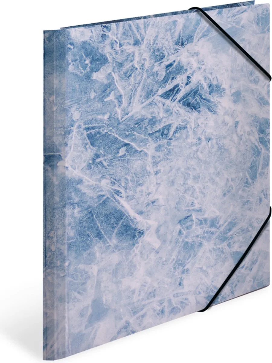 Elastomappen A4 Ice de Herma en Bleu – photo produit
