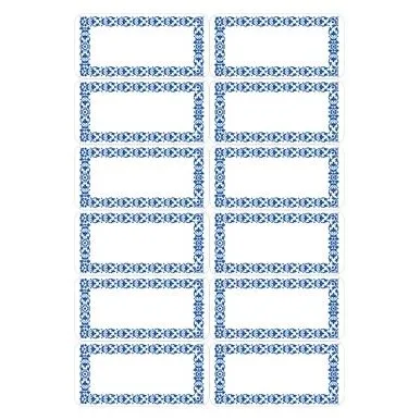 Etiket herma 3742 keuken blauw | 100 stuks by Herma – product photo