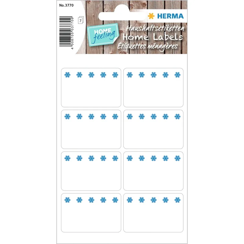 Etiket herma 3770 26x40mm diepvries wit 56st | 10 stuks by Herma – product photo
