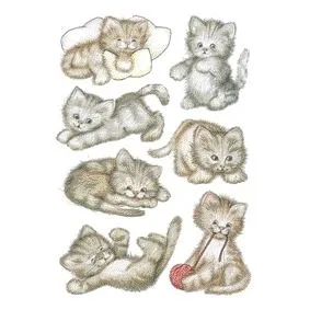 Etiket herma 3777 schattig poesje | 10 stuks by Herma – product photo