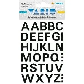 Etiket herma 4163 15mm letters a-z zwart | 10 stuks by Herma – product photo
