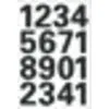 Etiket herma 4168 25mm getallen 0-9 zwart | 10 stuks by Herma – product photo