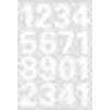 Etiket herma 4170 25mm getallen 0-9 wit | 10 stuks by Herma – product photo