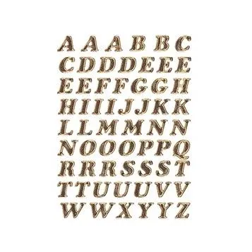 Etiket herma 4192 8mm letters a-z goudfolie 61st | 10 stuks by Herma – product photo