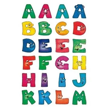 Etiket herma 4194 28mm letters a-z gezichten 48st | 10 stuks by Herma – product photo