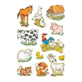 Etiket herma 5419 boerderijdieren | 10 stuks by Herma – product photo