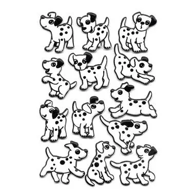 Etiket herma 6661 dalmatiërs foam | 10 stuks de Herma – photo produit