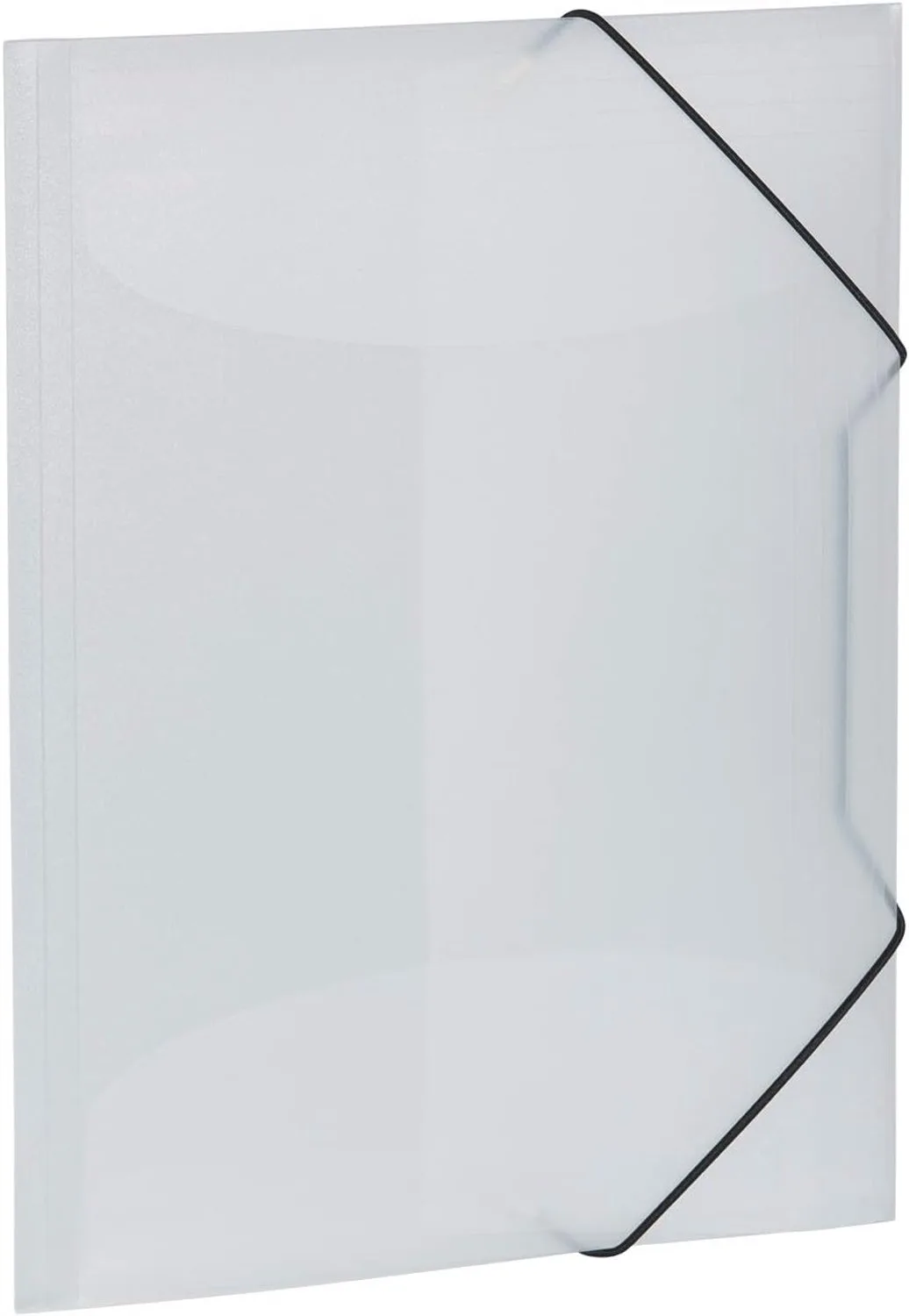Map A4 Translucent Wit - 3 Stuks - Plastic met Elastiek från Herma i Doorschijnend, Vit – produktbild