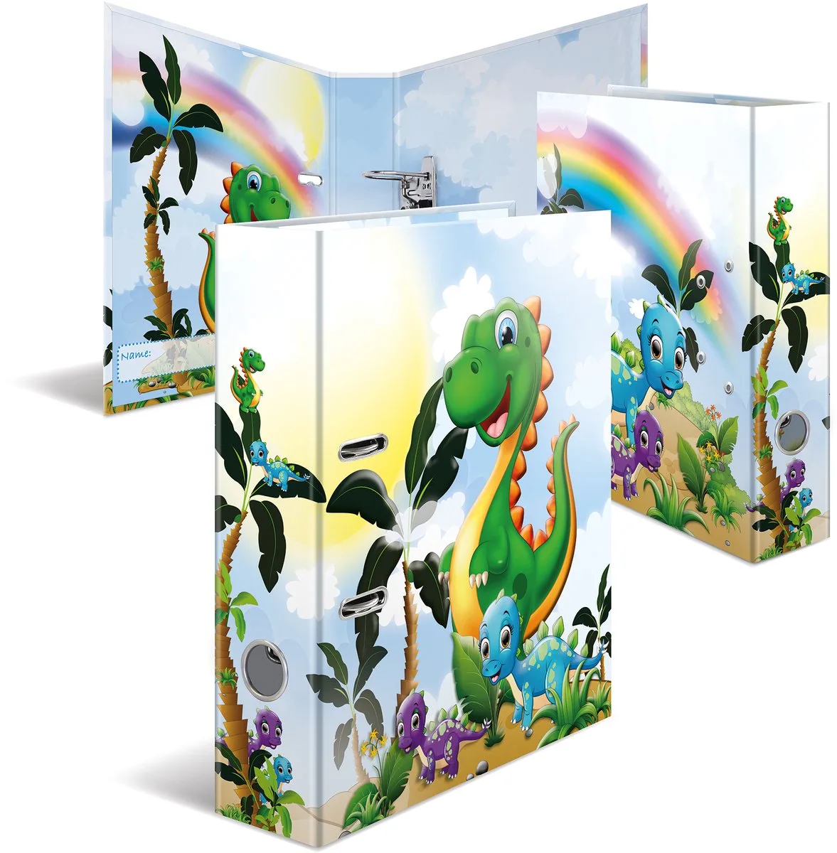 Motief ordner A4 Kindergarten Dinos by Herma in Multicolour – product photo