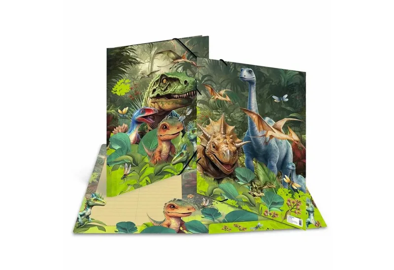 Organisationsmappe Herma Sammelmappe Eckspanner Karton A3 Dino World by Herma – product photo