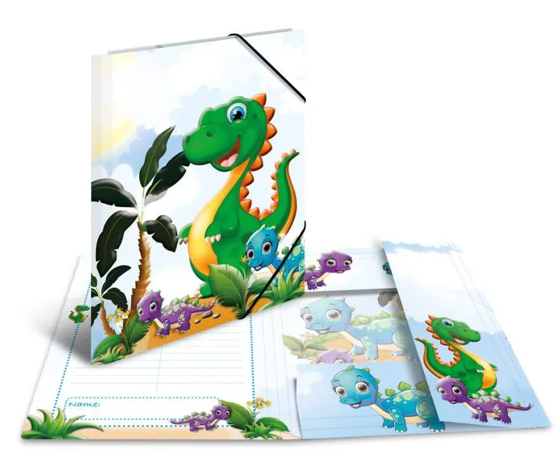 Sammelmappe A4 Dinos Pappe von Herma – Produktfoto