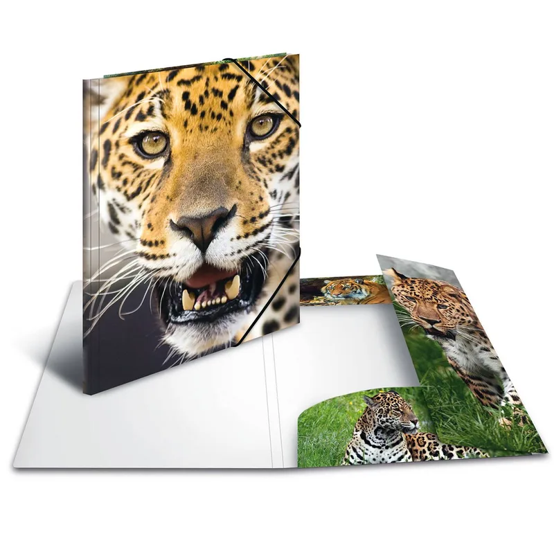 Sammelmappe A4 Leopard Polypropylen von Herma – Produktfoto