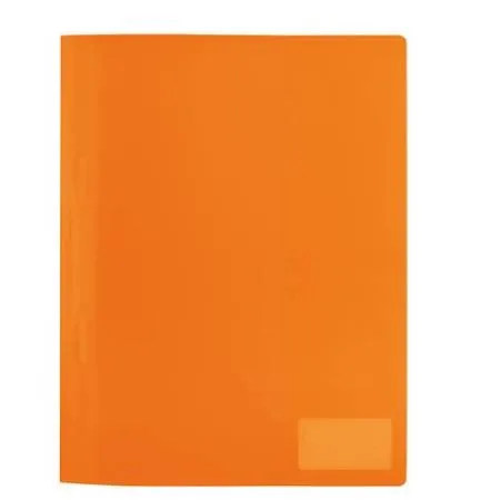 Schnellhefter A4 orange transluzent PP 3St. von Herma – Produktfoto