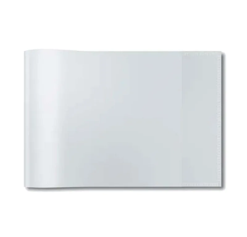 Schulheft Heftschoner A5 quer transparent aus Polypropylen, abwischbarer Kunststoff by Herma – product photo