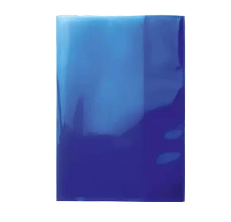 Schulheft Heftschoner Transparent PLUS A5 blau, Besonders robust und extrem haltbar von Herma – Produktfoto