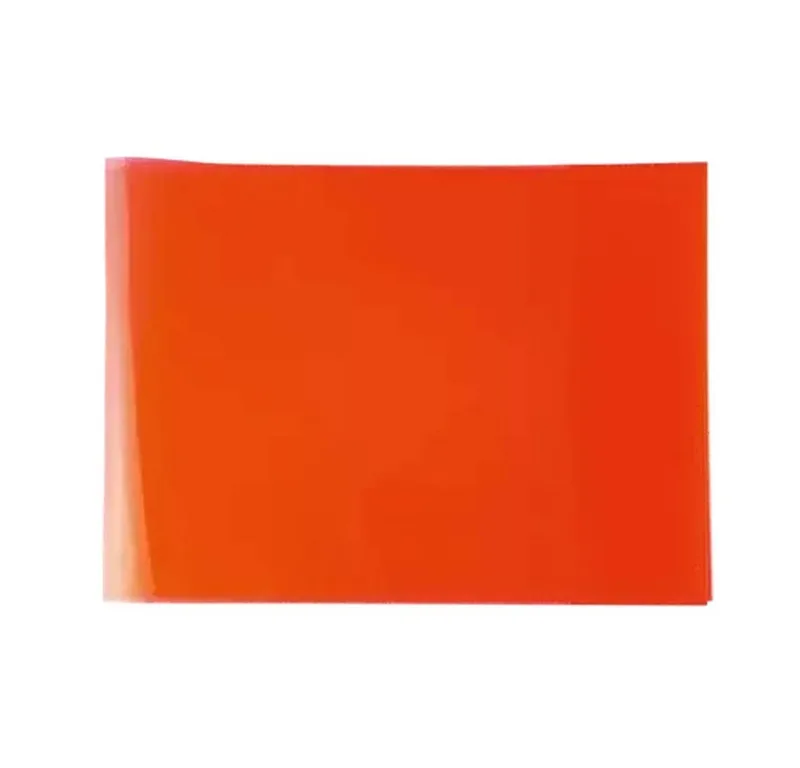Schulheft Heftschoner Transparent PLUS A5 quer rot, Besonders robust und extrem haltbar by Herma – product photo