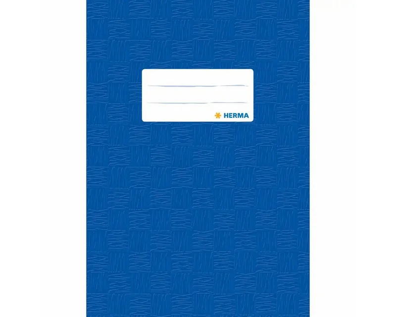 Schulheft HERMA Heftschoner gedeckt dunkelblau DIN A5 by Herma – product photo