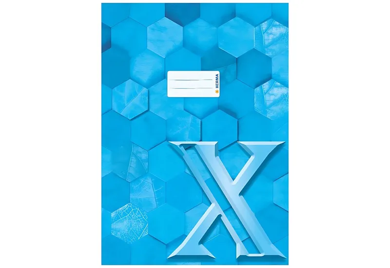 Schulheft Herma Heftschoner Serie X Karton FSC A4 hellblau by Herma – product photo