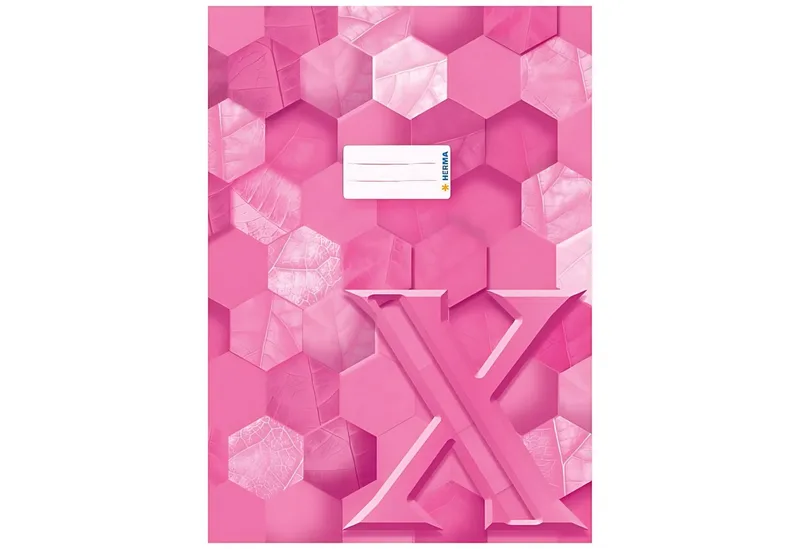 Schulheft Herma Heftschoner Serie X Karton FSC A4 rosa by Herma – product photo