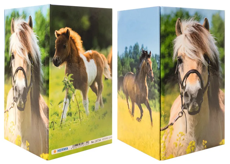 Stifteköcher , Pferdewiese, , Karton de Herma – photo produit