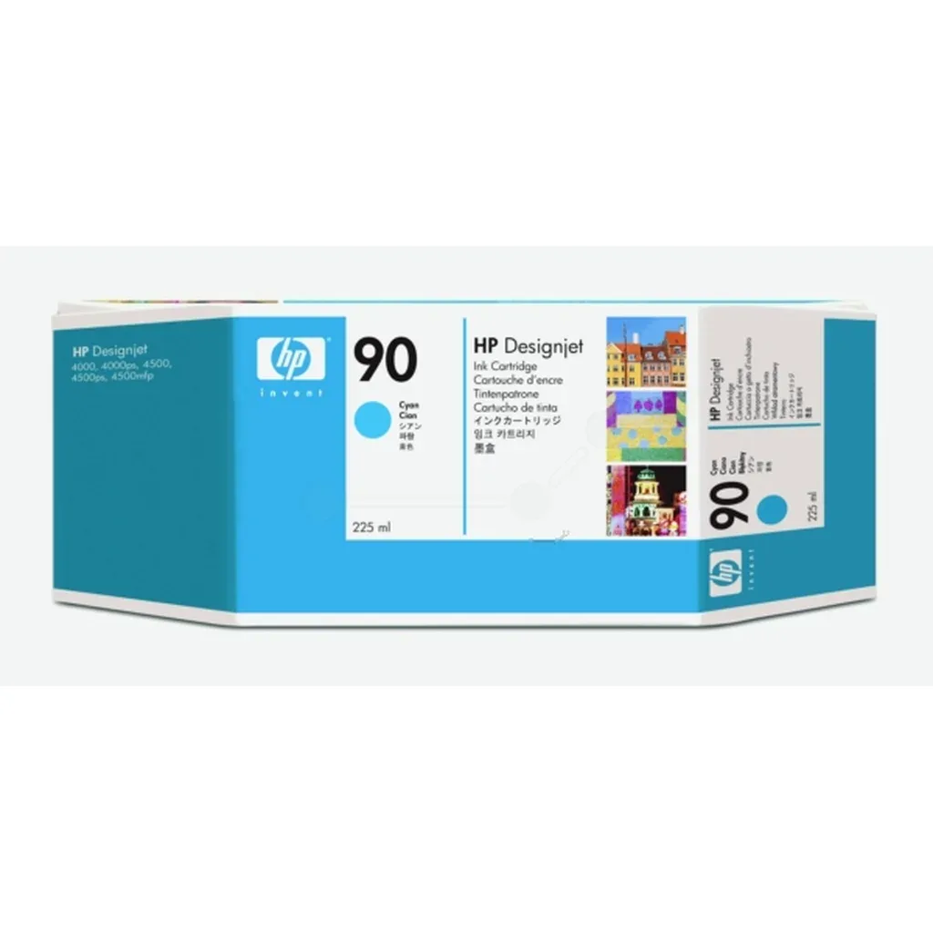 HP 90 Blækpatron Cyan fra HP – produktbillede