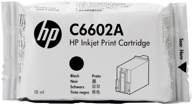 C6602A - Inktcartridge från HP i Svart – produktbild