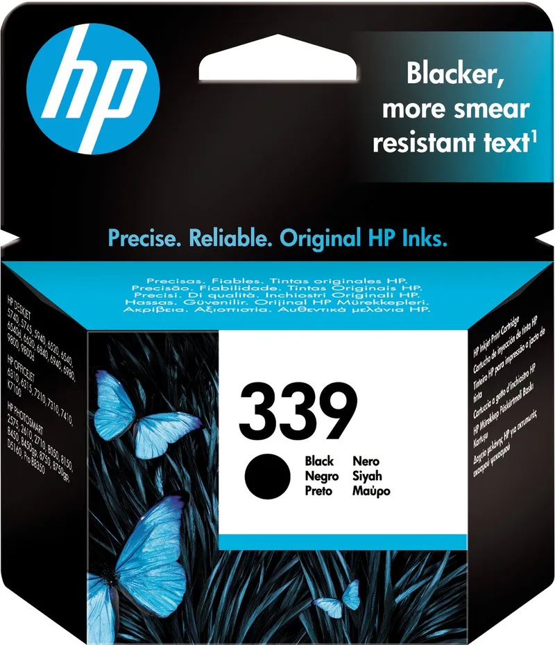 C8767EE - 339 - inktcartridge - zwart by HP in Black – product photo