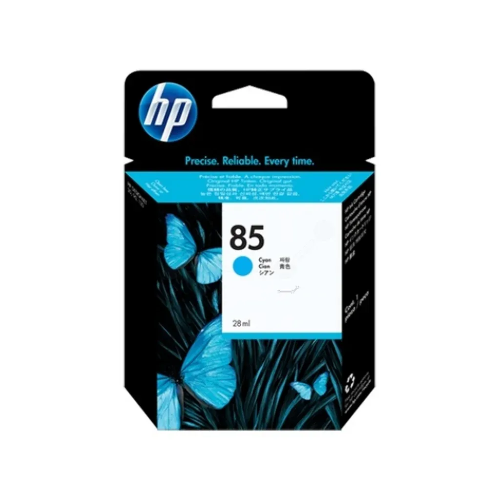 HP 85 Blækpatron Cyan fra HP – produktbillede