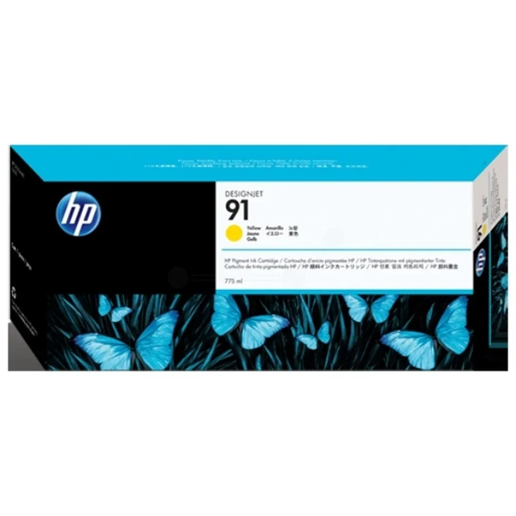 HP 91 Blækpatron Gul fra HP – produktbillede