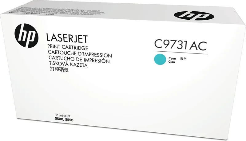 C9731A - Tonercartridge / Magenta by HP in Blue – product photo