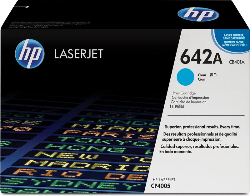 CB401A - 642A - Toner by HP in Cyaan – product photo
