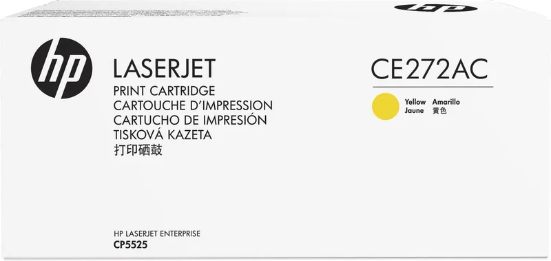 CE272AC - YELLOW TONER WHITE BOX by HP in Black – product photo