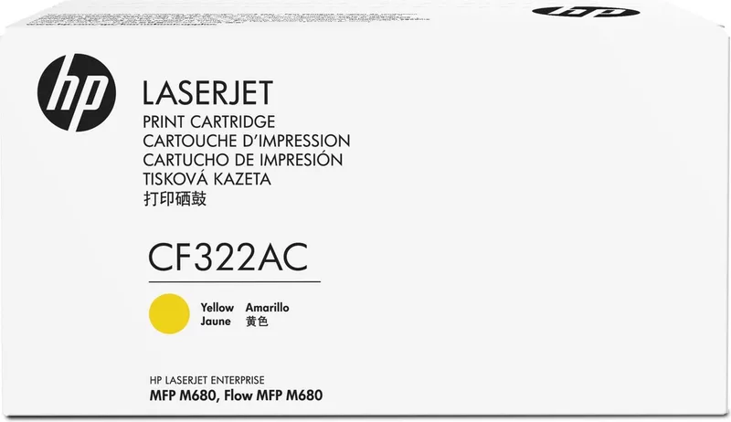 CF322AC Cartridge toners & lasercartridge de HP en Jaune – photo produit