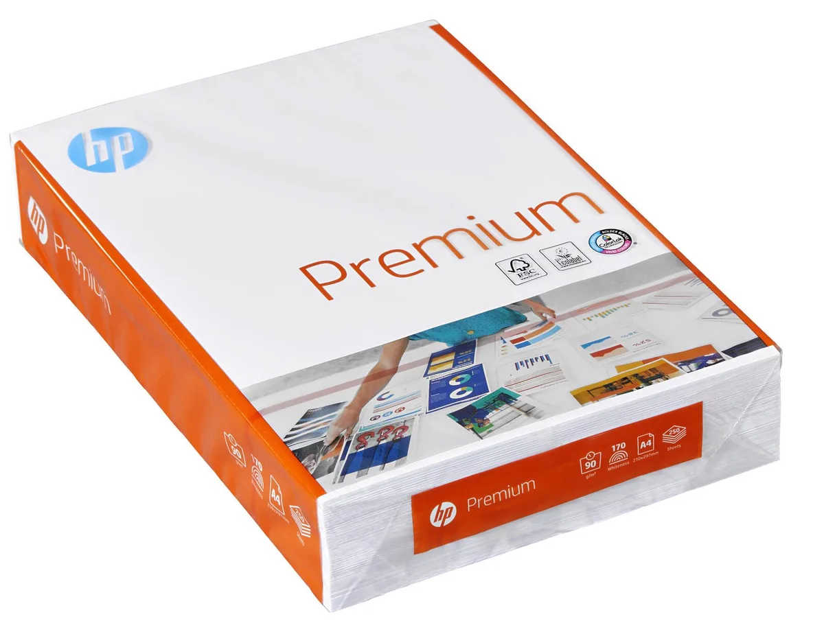 CHP853 Kopierpapier DIN A4 90 g/m² från HP – produktbild
