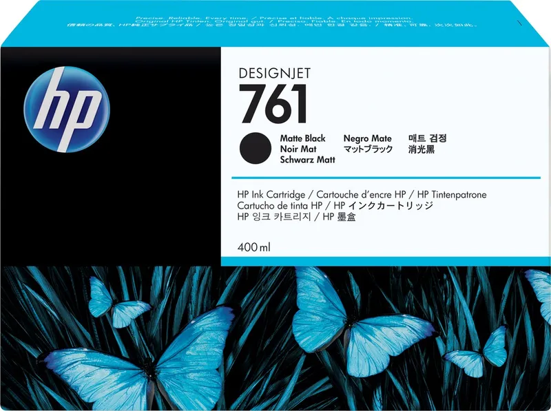 CM991A - 761 - Inktcartridge mat by HP in Black – product photo