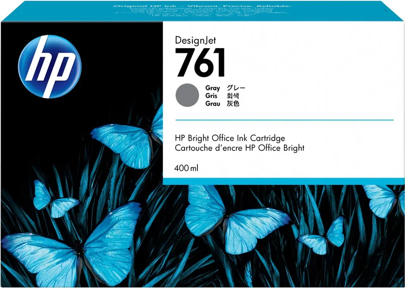 CM995A - 761 - Inktcartridge grijs van HP in Army – productfoto