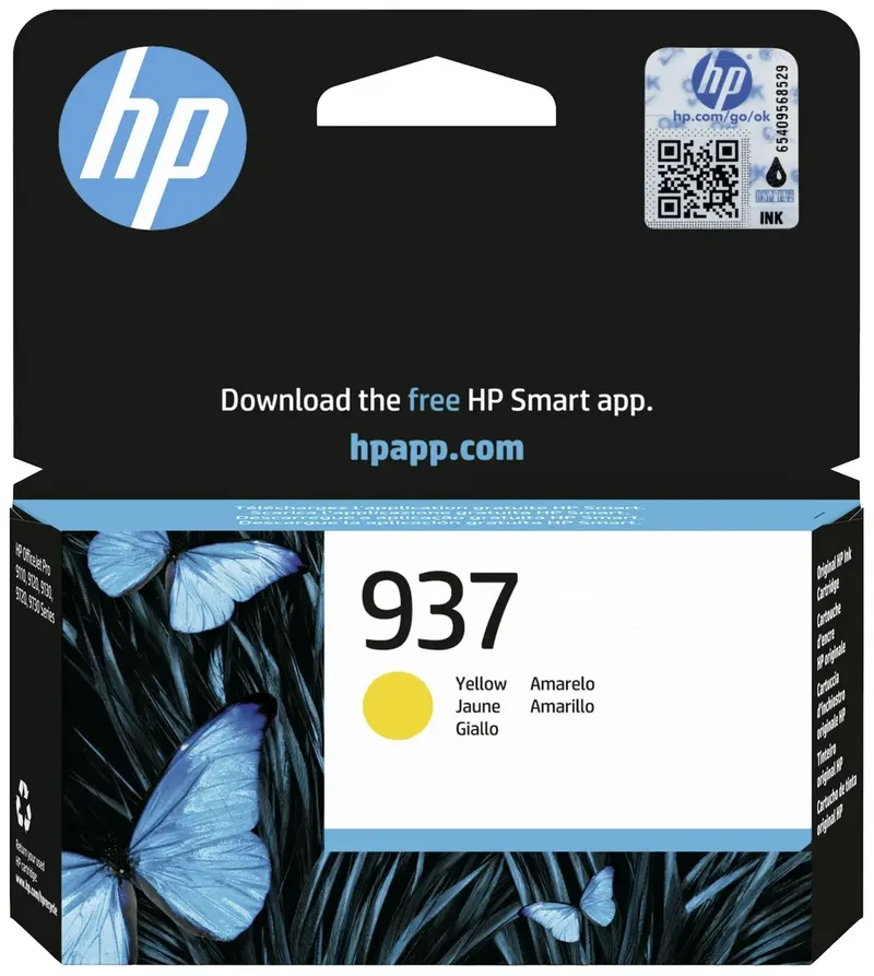 Druckerpatrone 937 Original Gelb 4S6W4NE#CE1 by HP – product photo