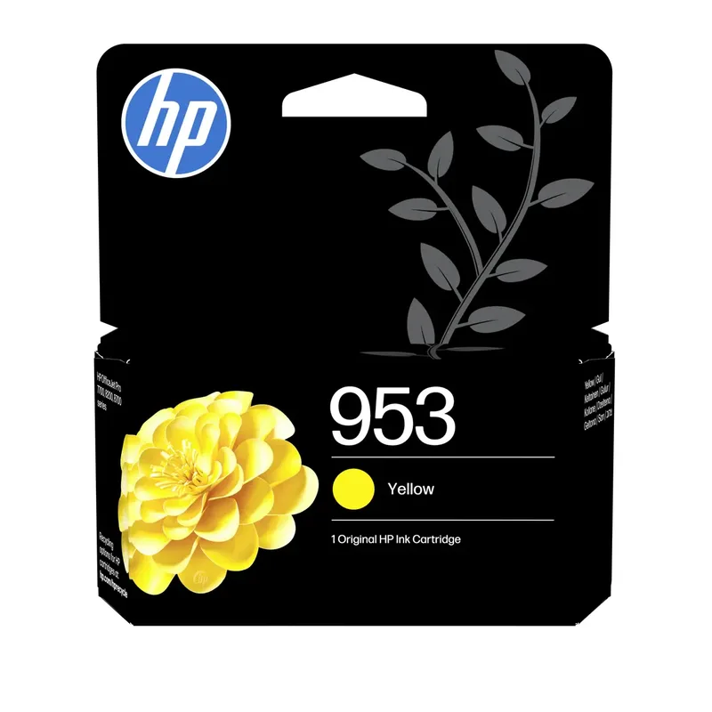 Druckerpatrone 953 Original 4er-Pack Schwarz, Cyan, Gelb, Magenta 6ZC69AE von HP – Produktfoto