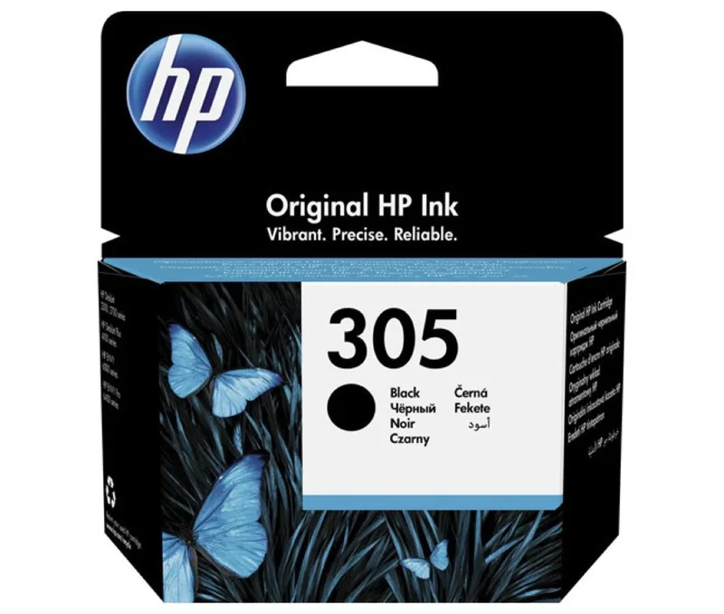 Druckerpatrone Tinte Nr. 305 BK black, schwarz Tintenpatrone von HP – Produktfoto