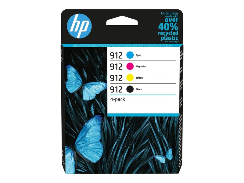 Druckerpatronen Original HP 912 (6ZC74AE) Multipack Tintenpatrone von HP – Produktfoto