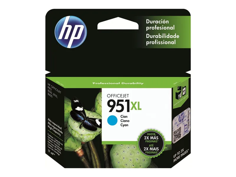 Druckerpatronen Original HP 951XL Cyan (CN046AE) Tintenpatrone de HP – photo produit